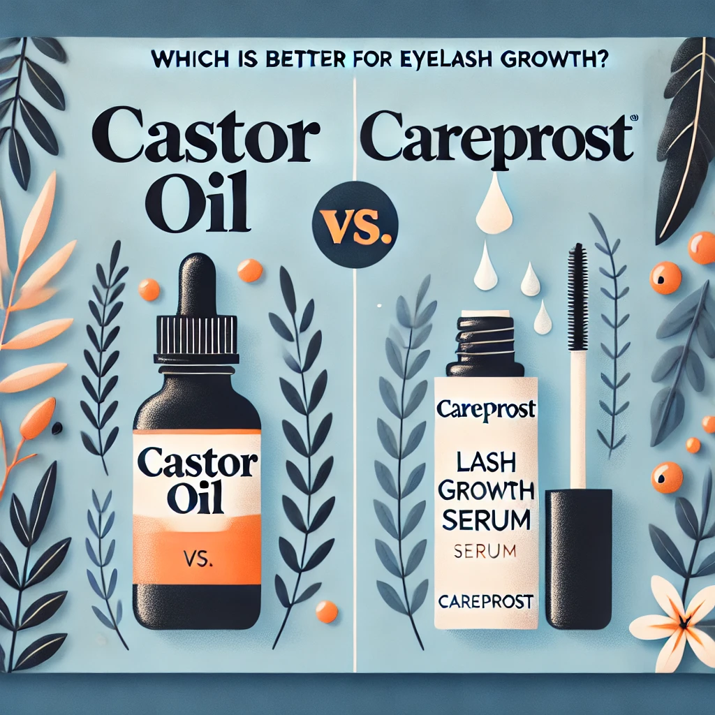 Castor Oil Vs. Careprost Lash Growth Serum: Which Is Better For Eyelash Growth?